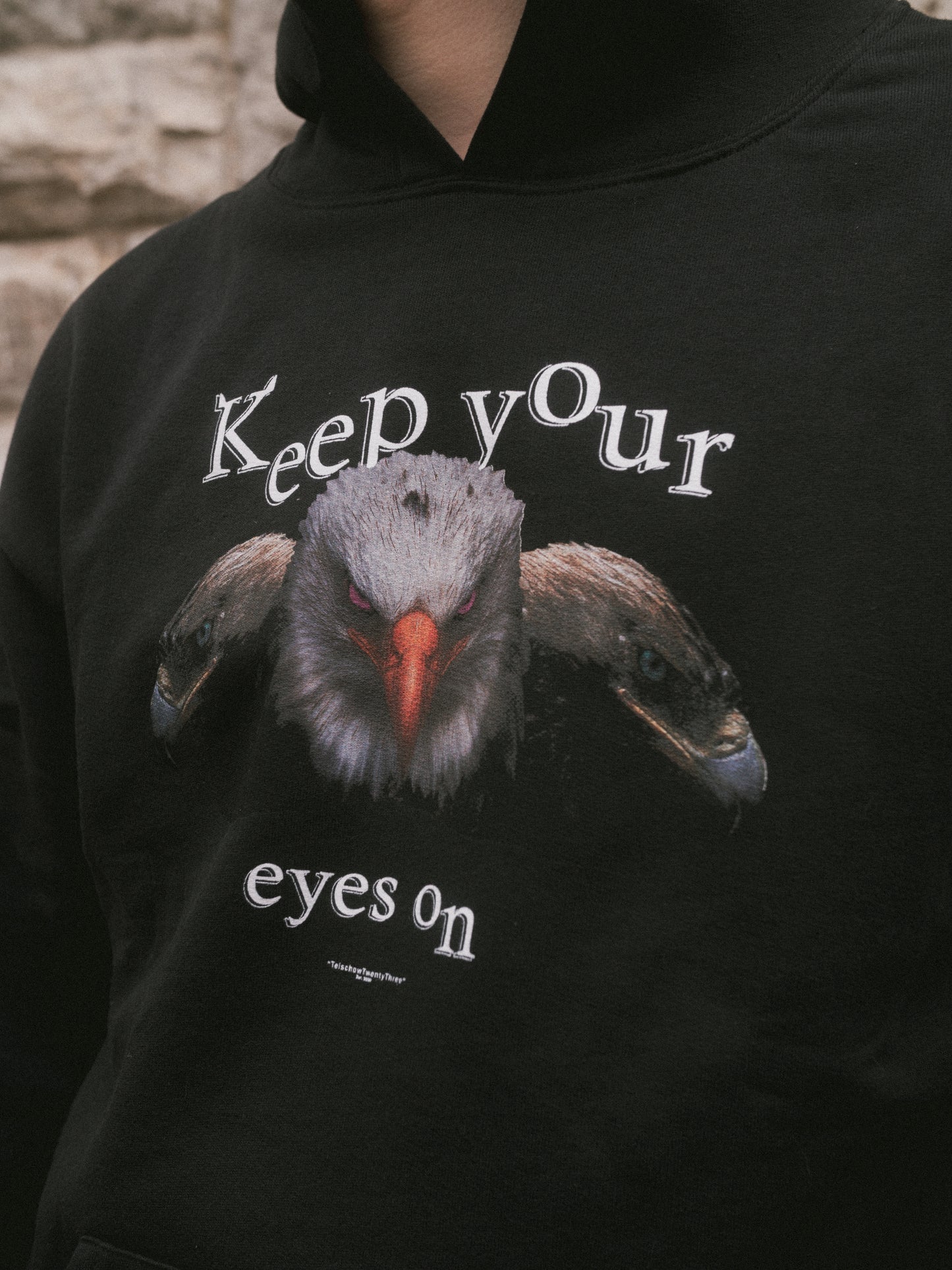 eagles hoodie jetblack