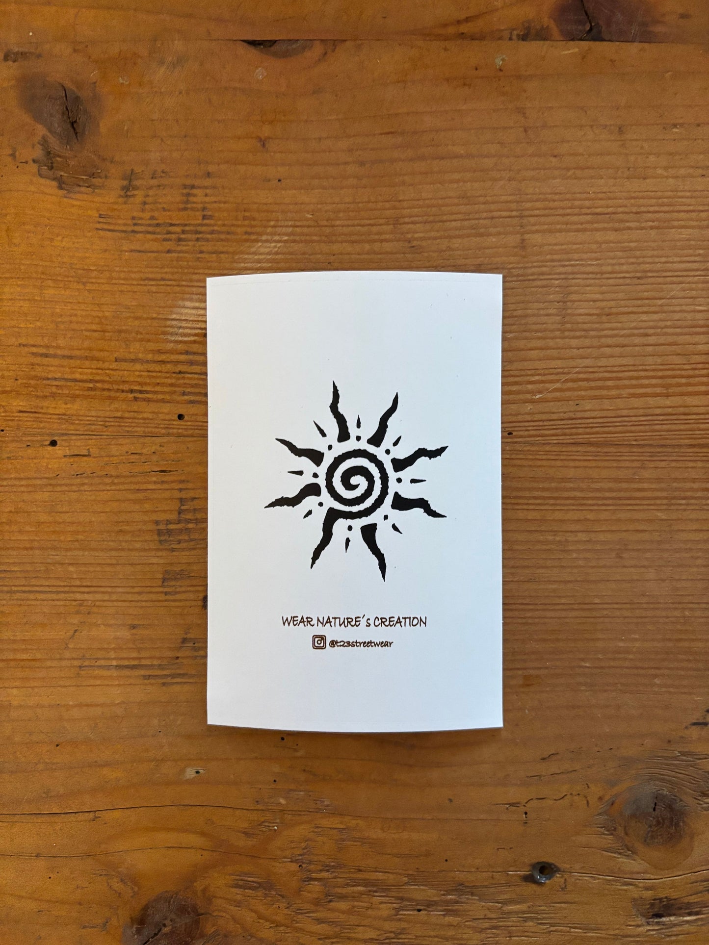 Spiral Sonne Sticker