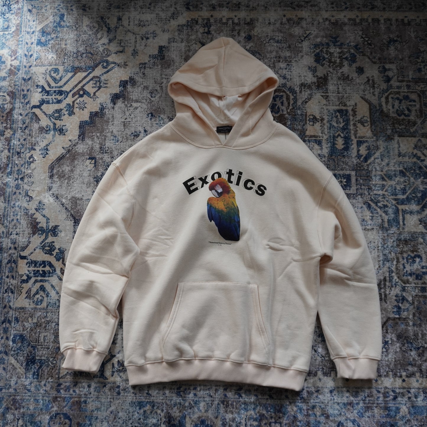 exotics hoodie vanilla cream