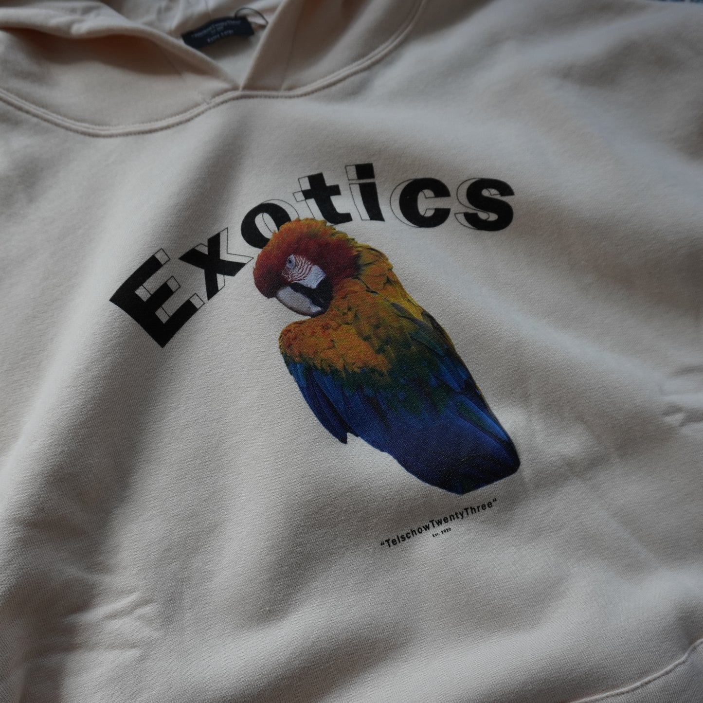 exotics hoodie vanilla cream