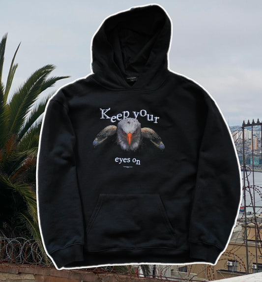 eagles hoodie jetblack