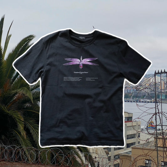 dragonfly t-shirt jetblack