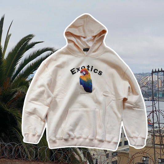 exotics hoodie vanilla cream